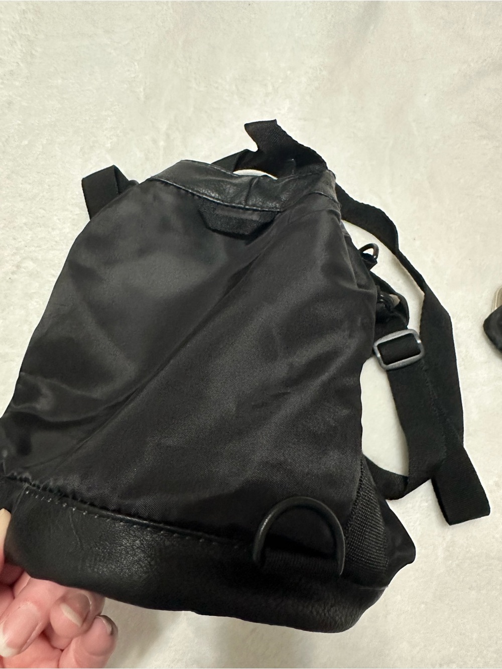 Adidas Black Drawstring Bucket Backpack - Picture 10 of 11